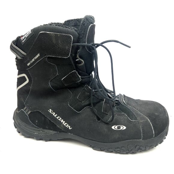 Salomon | Shoes | Salomon Snowtrip Black Thinsulate 20 Gram  display picture 1